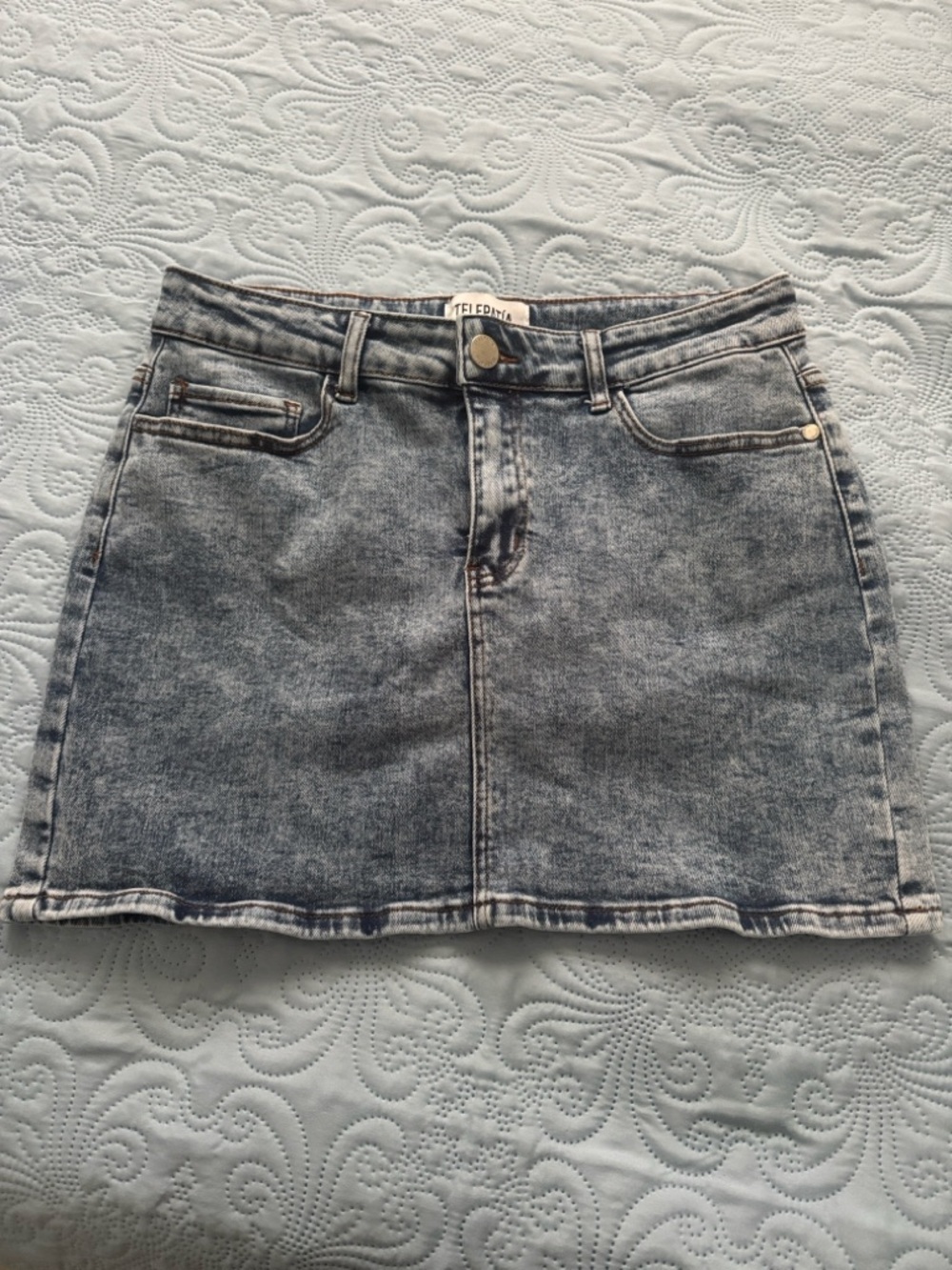Telepatia Junior ‘s Denim Mini Skirt A67